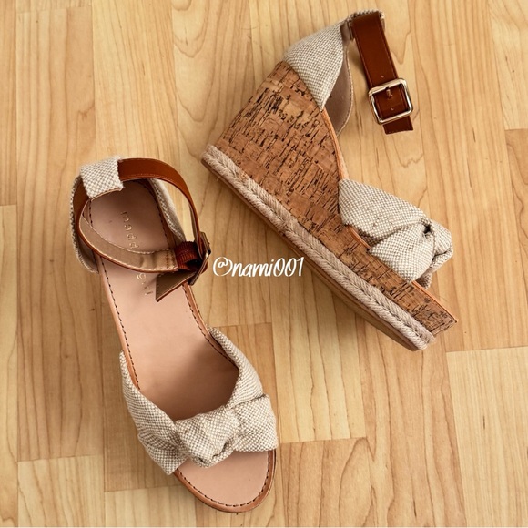 Madden Girl Cork Wedges Open Toe Sandal - Picture 2 of 11